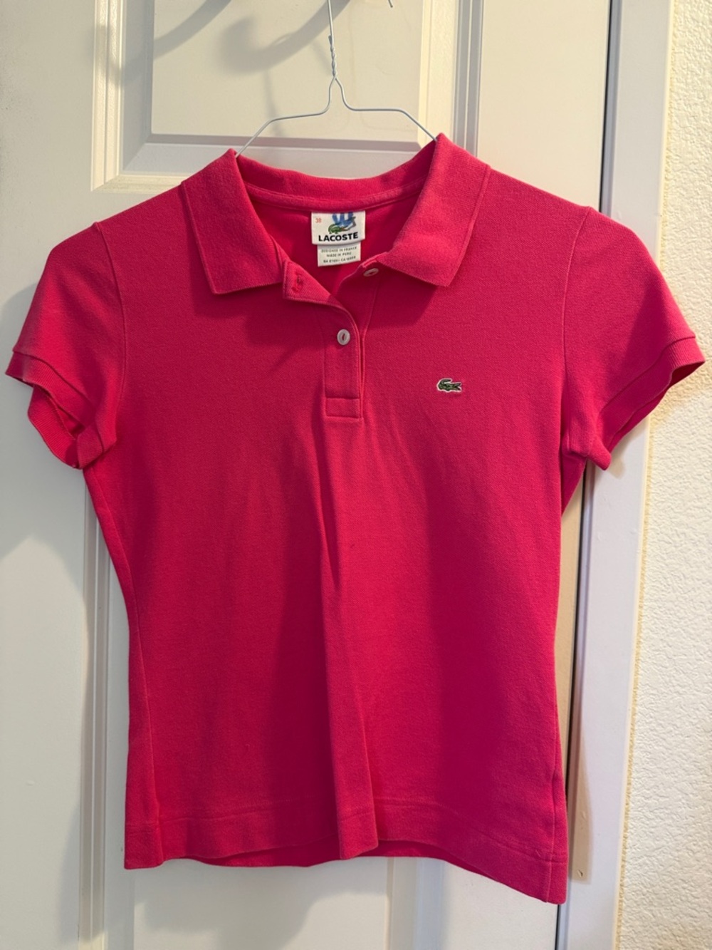Lacoste Women’s Classic Polo Shirt - Hot Pink